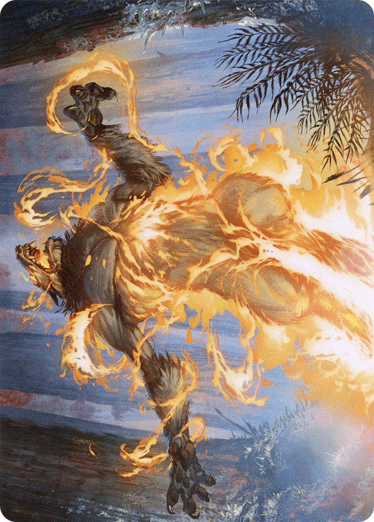 2021 Magic: The Gathering Midnight Hunt Art Series 2021 Magic: The Gathering Midnight Hunt Art Series #42 trading card