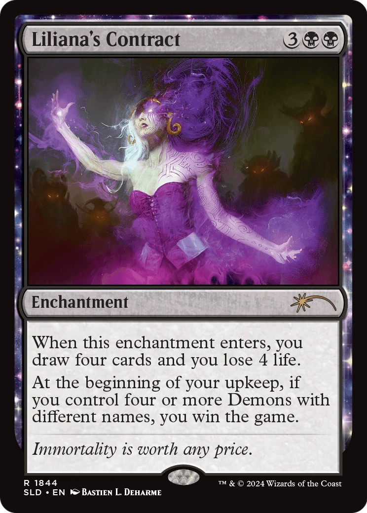 2024 Magic: The Gathering Secret Lair Drop 2024 Magic: The Gathering Secret Lair Drop #1844 trading card