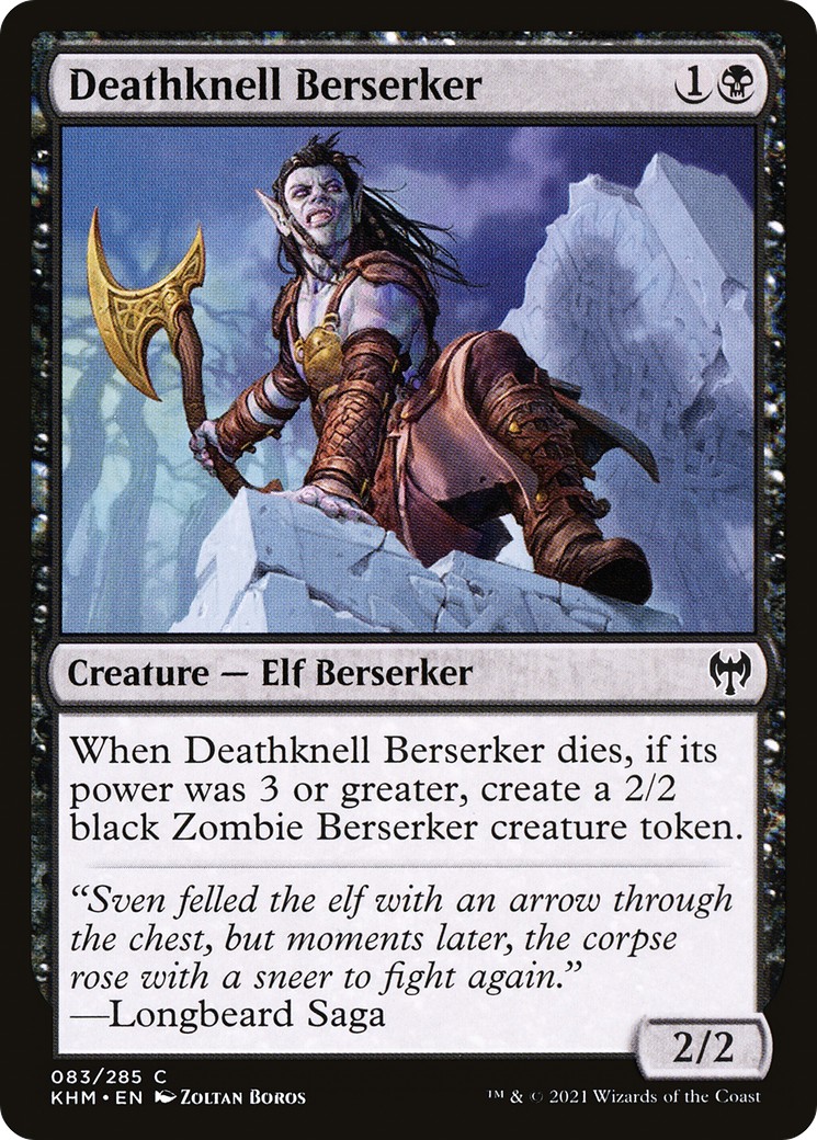 2021 Magic: The Gathering Kaldheim 2021 Magic: The Gathering Kaldheim #83 trading card