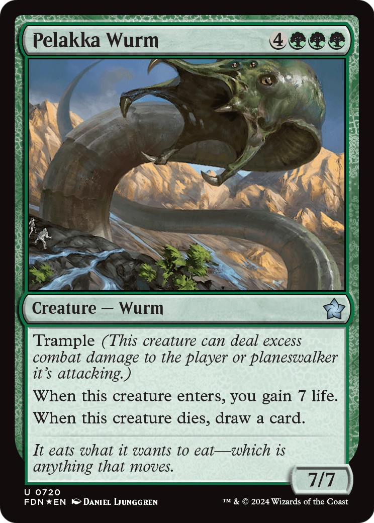 2024 Magic: The Gathering Foundations 2024 Magic: The Gathering Foundations #720 trading card