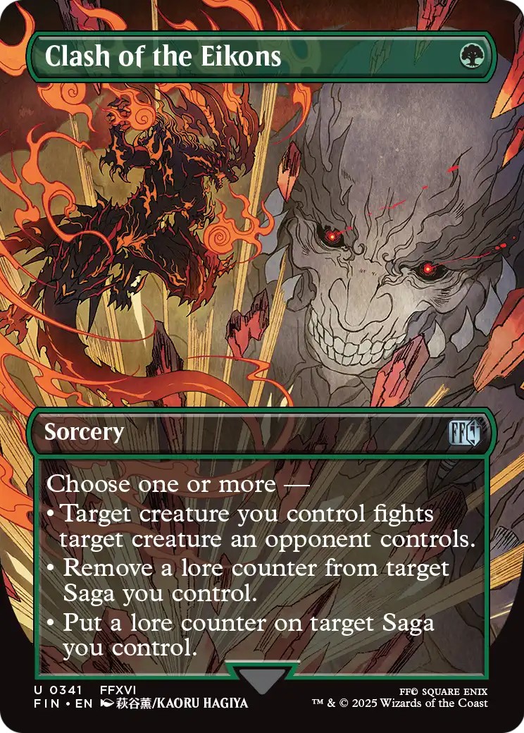 2025 Magic: The Gathering Final Fantasy 2025 Magic: The Gathering Final Fantasy #341 trading card
