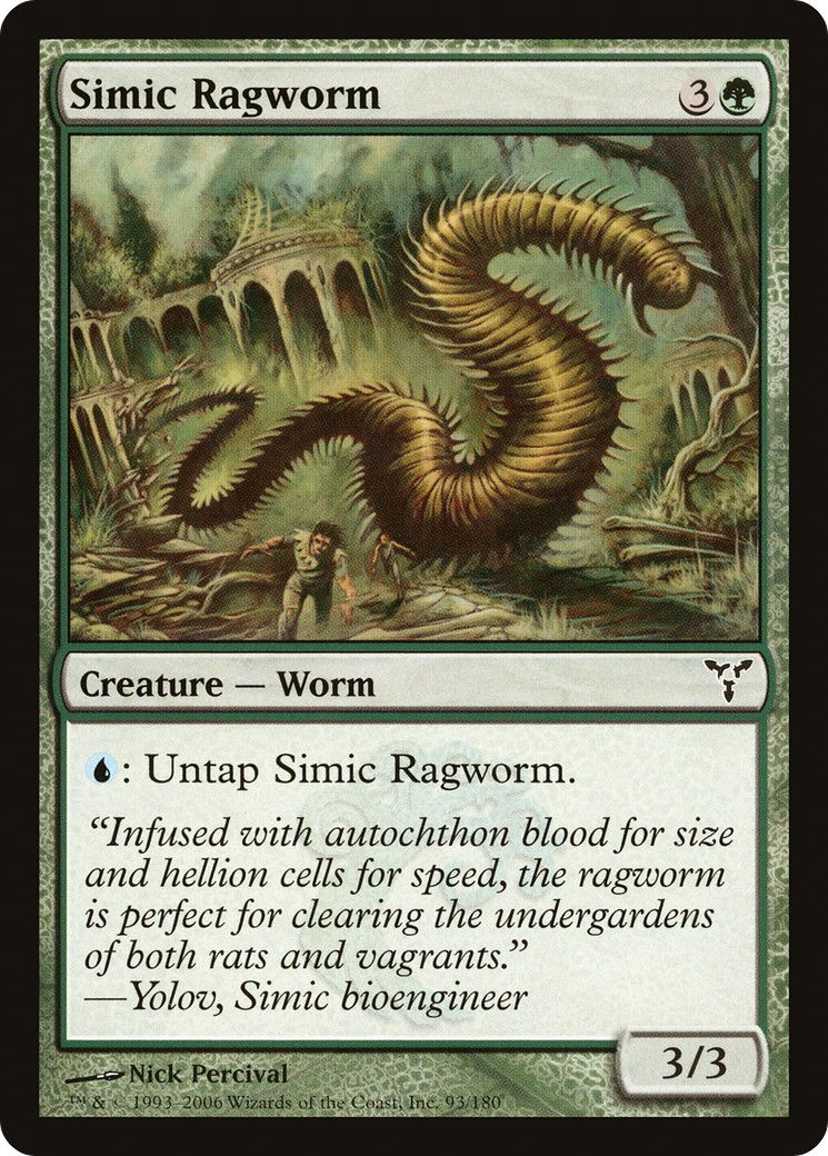 2006 Magic: The Gathering Dissension 2006 Magic: The Gathering Dissension #93 trading card