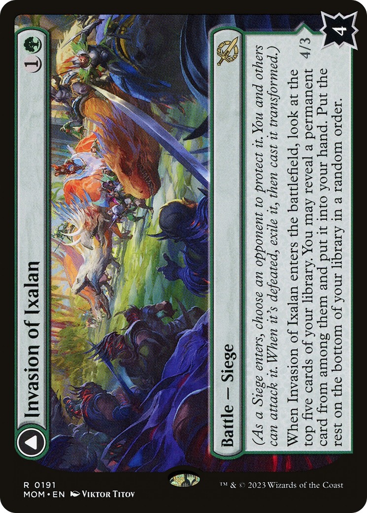 2023 Magic: The Gathering March of the Machine 2023 Magic: The Gathering March of the Machine #191 trading card