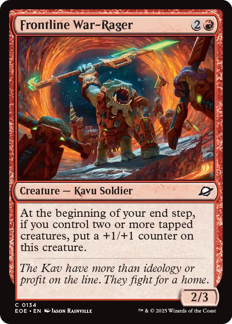 2025 Magic: The Gathering Edge of Eternities 2025 Magic: The Gathering Edge of Eternities #134 trading card