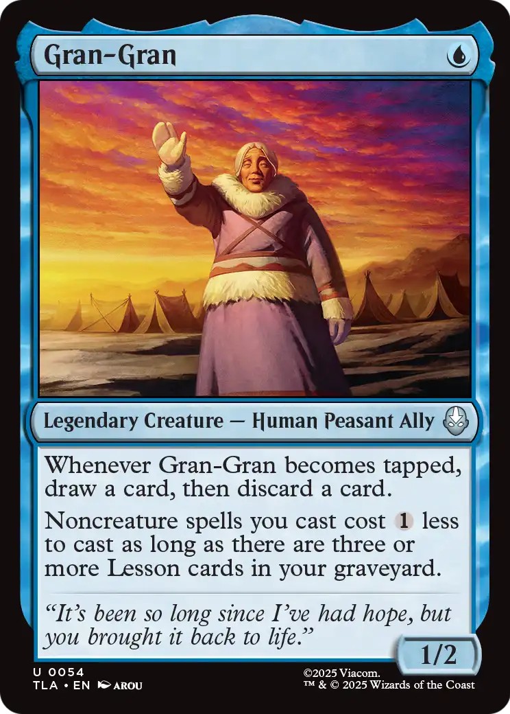2025 Magic: The Gathering Avatar: The Last Airbender 2025 Magic: The Gathering Avatar: The Last Airbender #54 trading card