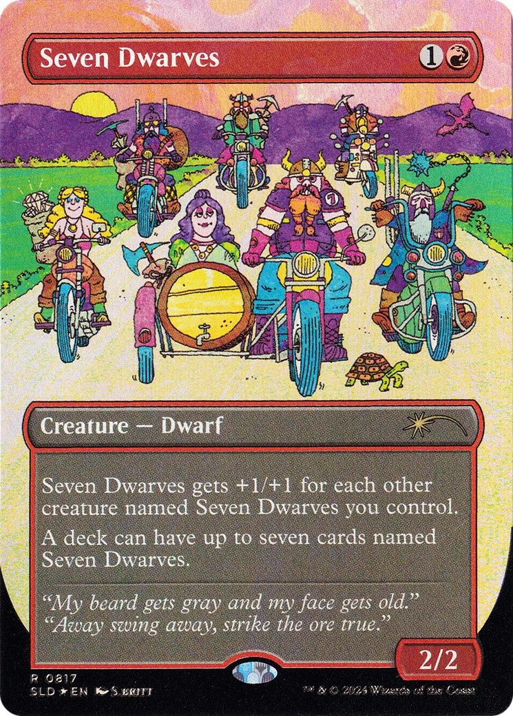 2024 Magic: The Gathering Secret Lair Drop 2024 Magic: The Gathering Secret Lair Drop #817 trading card