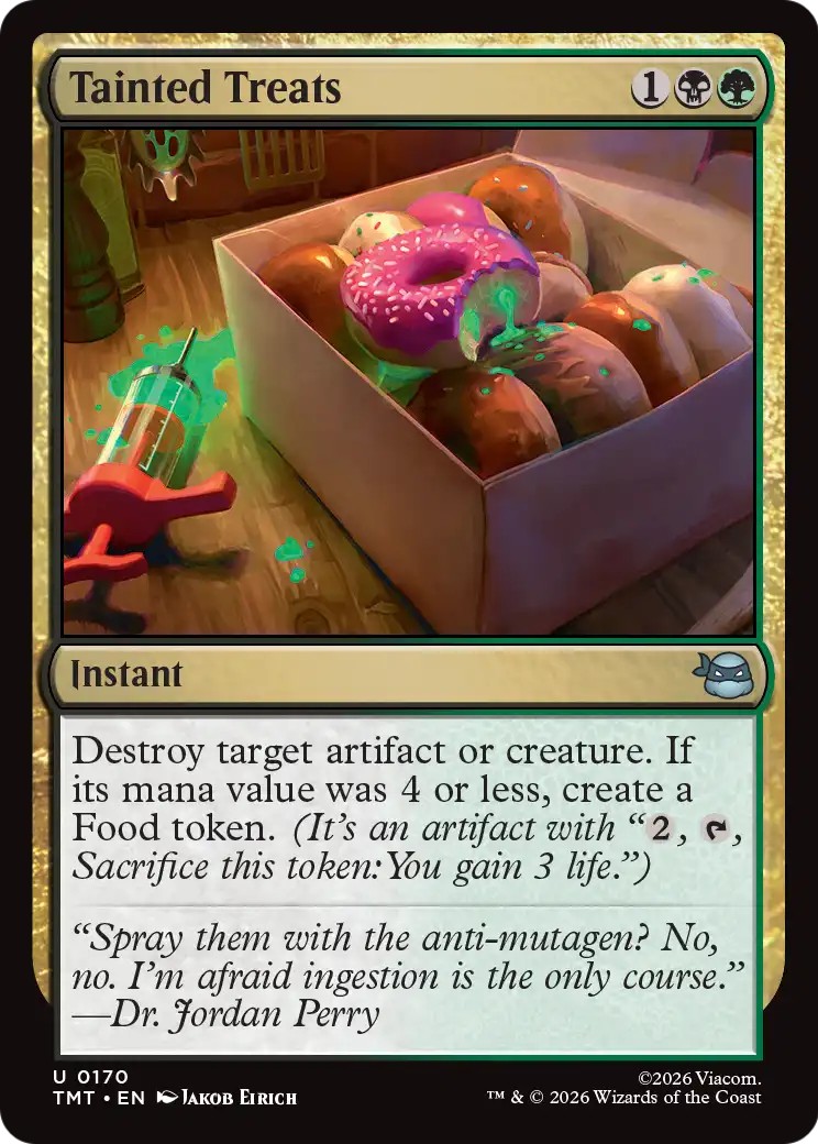2026 Magic: The Gathering Teenage Mutant Ninja Turtles 2026 Magic: The Gathering Teenage Mutant Ninja Turtles #170 trading ca
