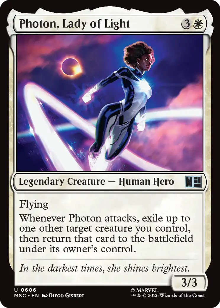 2026 Magic: The Gathering Marvel Super Heroes 2026 Magic: The Gathering Marvel Super Heroes #606 trading card