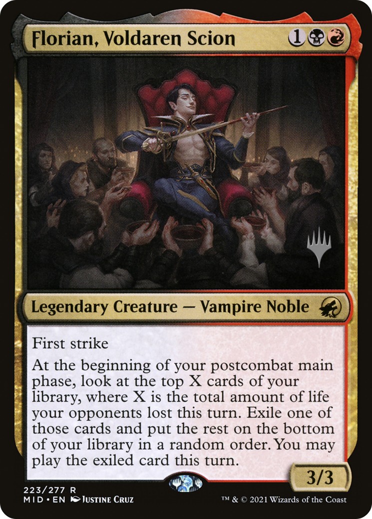 2021 Magic: The Gathering Innistrad: Midnight Hunt Promos 2021 Magic: The Gathering Innistrad: Midnight Hunt Promos #223p tra