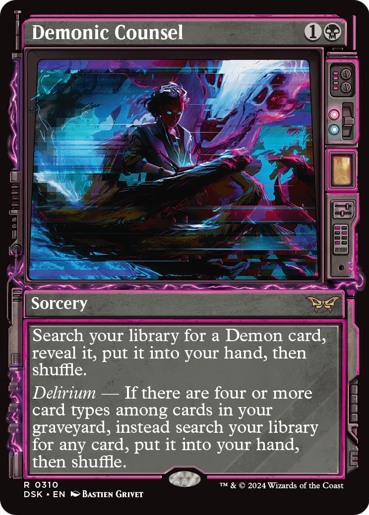 2024 Magic: The Gathering Duskmourn: House of Horror 2024 Magic: The Gathering Duskmourn: House of Horror #310 trading card