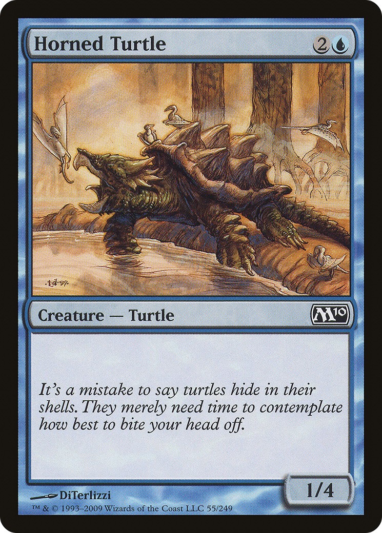 Horned Turtle - Image 1