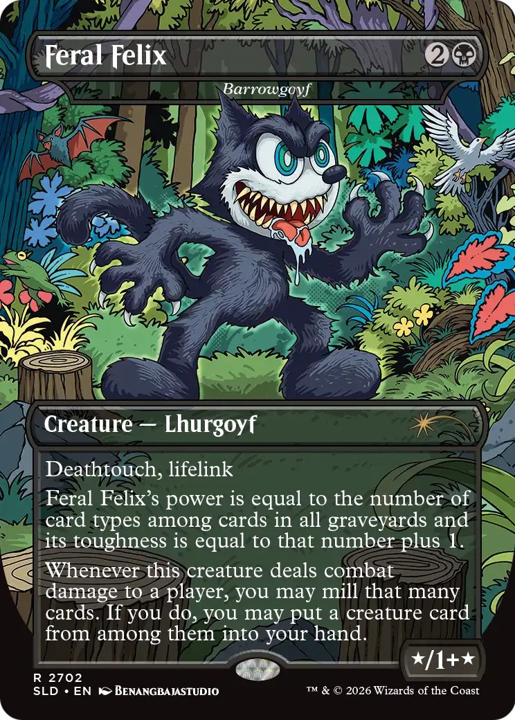 2026 Magic: The Gathering Secret Lair Drop 2026 Magic: The Gathering Secret Lair Drop #2702 trading card