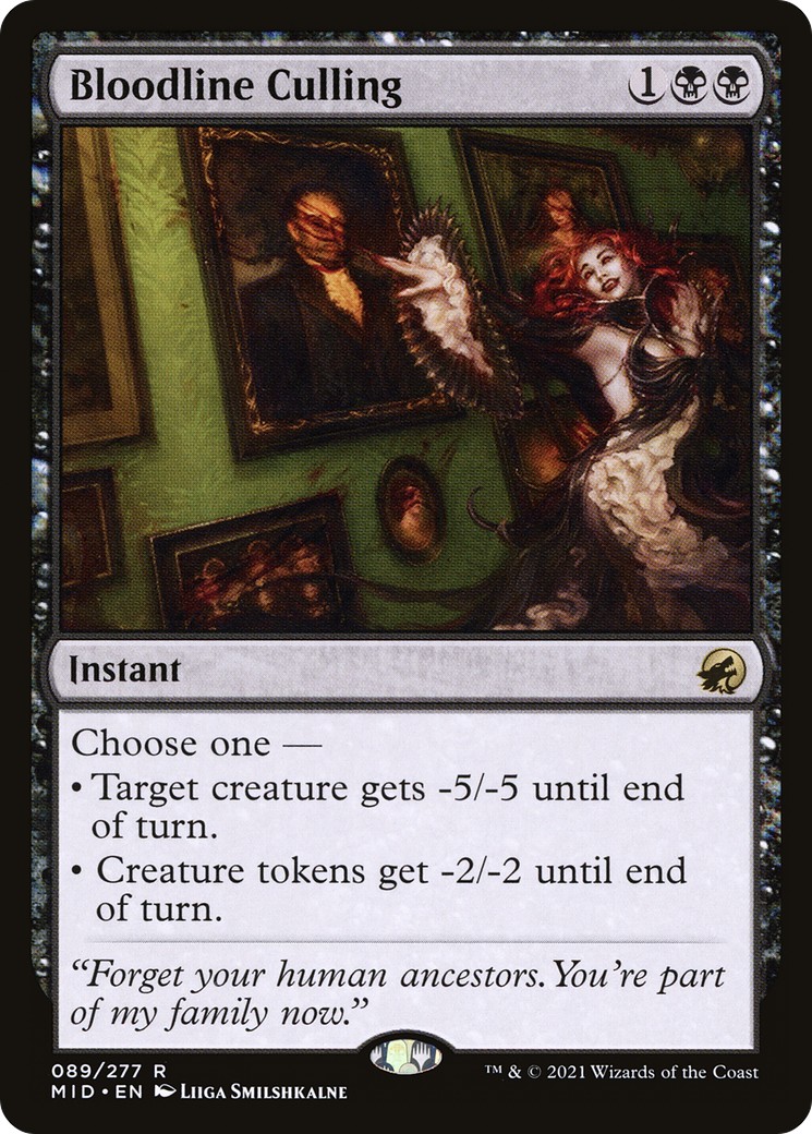 2021 Magic: The Gathering Innistrad: Midnight Hunt 2021 Magic: The Gathering Innistrad: Midnight Hunt #89 trading card