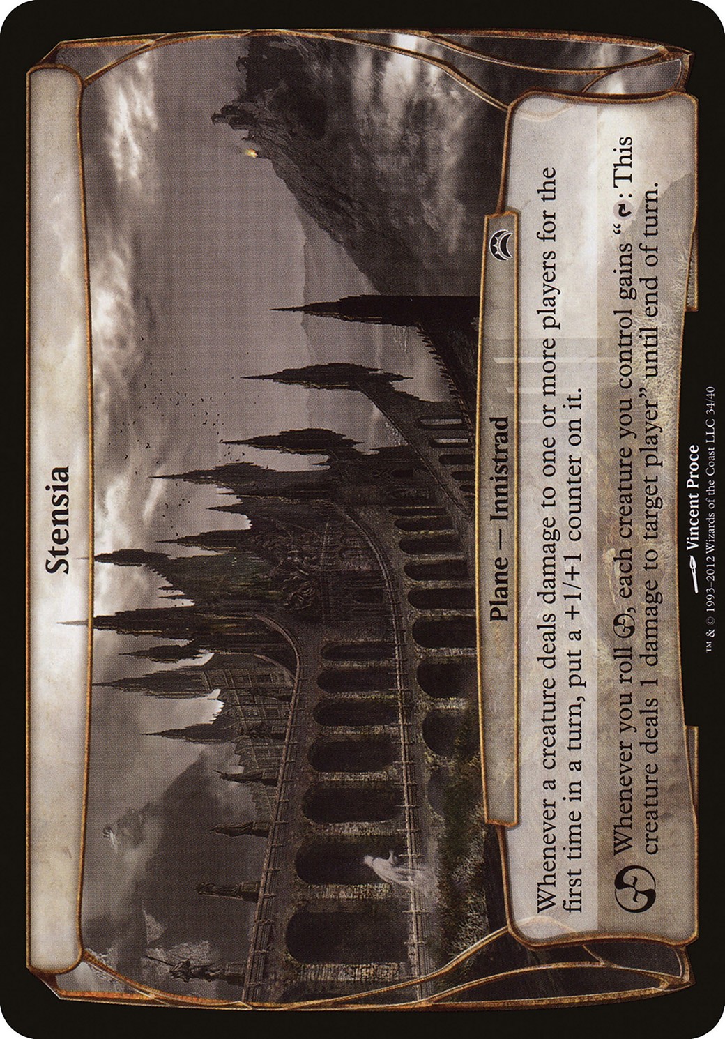 2012 Magic: The Gathering Planechase 2012 Planes 2012 Magic: The Gathering Planechase 2012 Planes #34 trading card