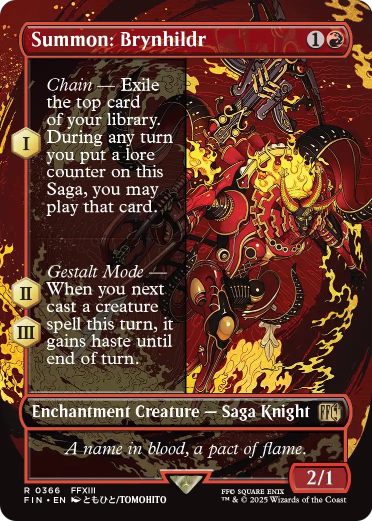 2025 Magic: The Gathering Final Fantasy 2025 Magic: The Gathering Final Fantasy #366 trading card