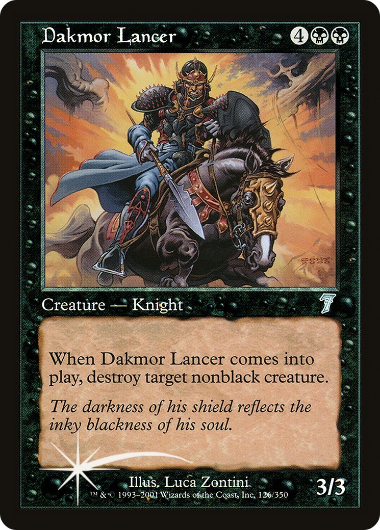 2001 Magic: The Gathering Seventh Edition 2001 Magic: The Gathering Seventh Edition #126★ trading card