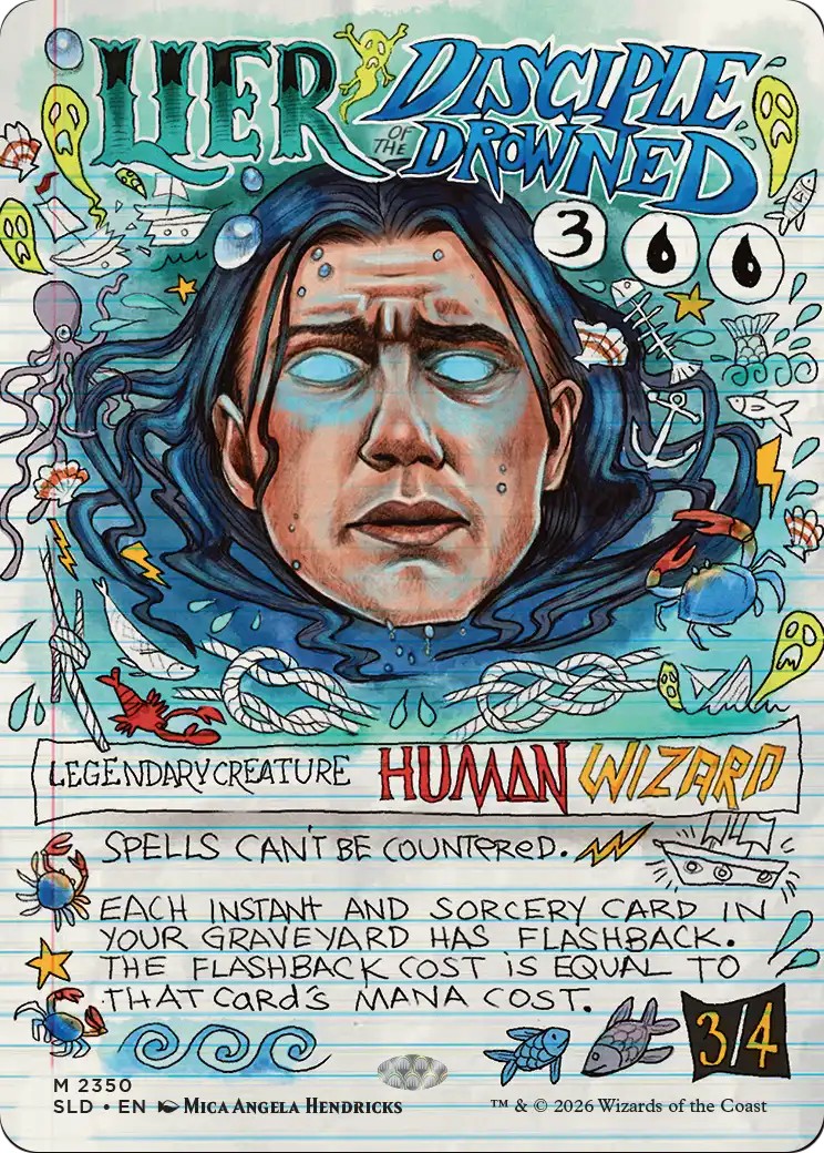 2026 Magic: The Gathering Secret Lair Drop 2026 Magic: The Gathering Secret Lair Drop #2350 trading card