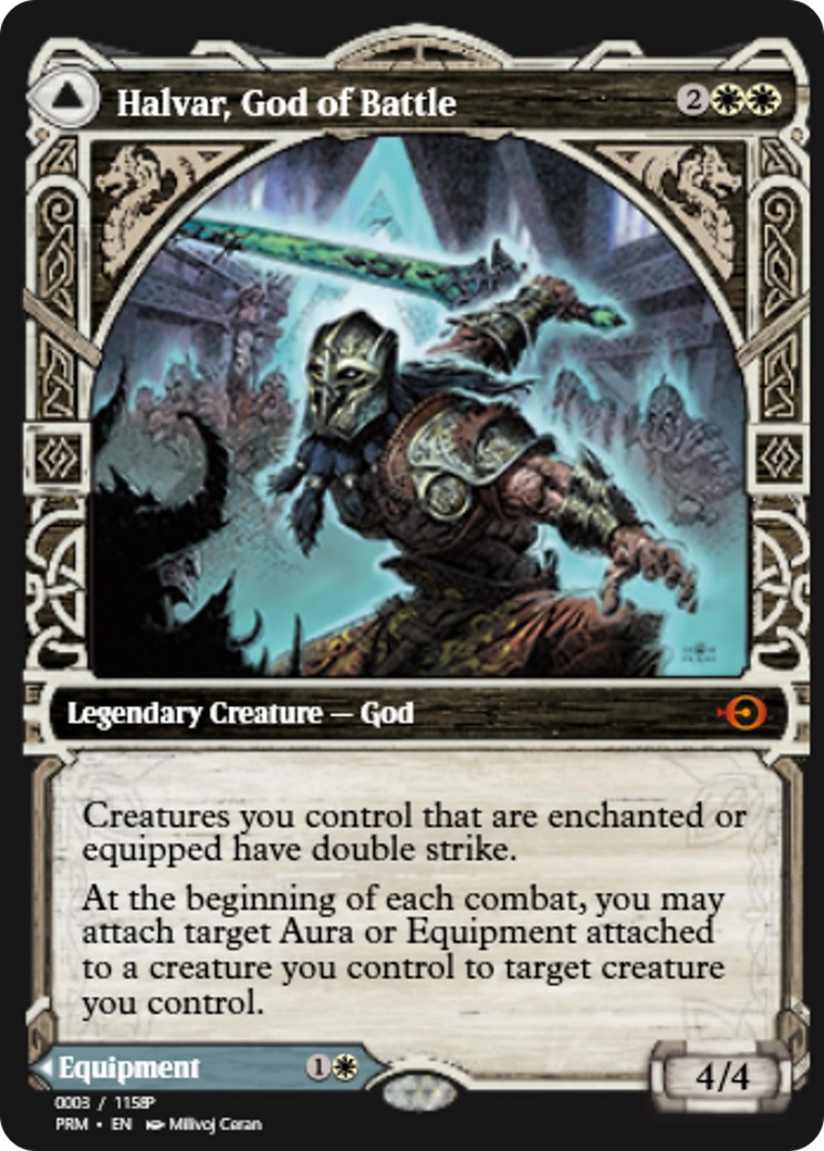 Halvar, God of Battle // Sword of the Realms - Image 1