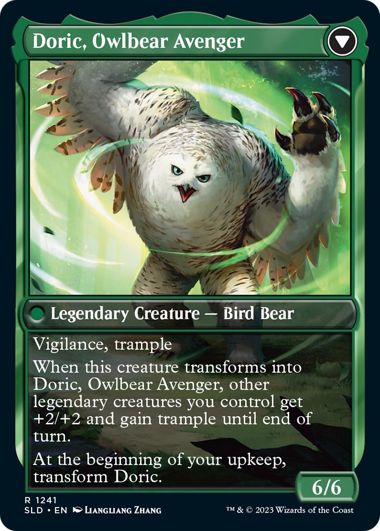 Casal, Lurkwood Pathfinder // Casal, Pathbreaker Owlbear thumbnail 2