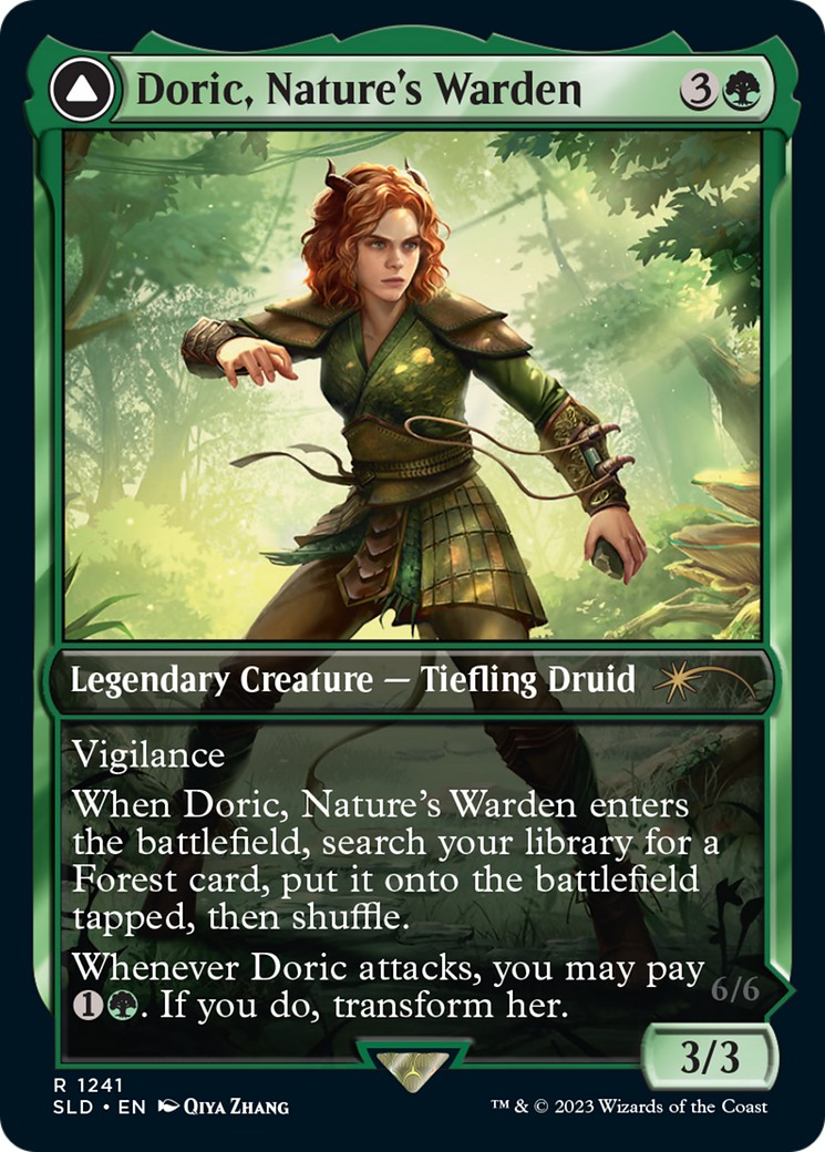 Casal, Lurkwood Pathfinder // Casal, Pathbreaker Owlbear - Image 1
