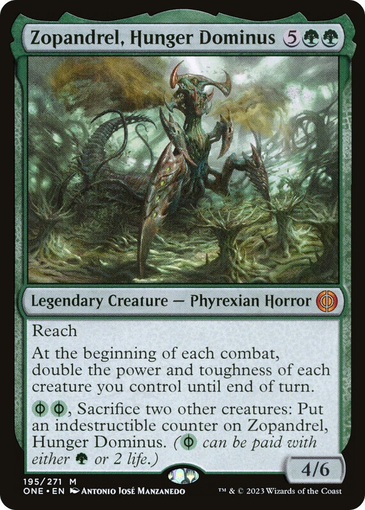 2023 Magic: The Gathering Phyrexia: All Will Be One 2023 Magic: The Gathering Phyrexia: All Will Be One #195 trading card