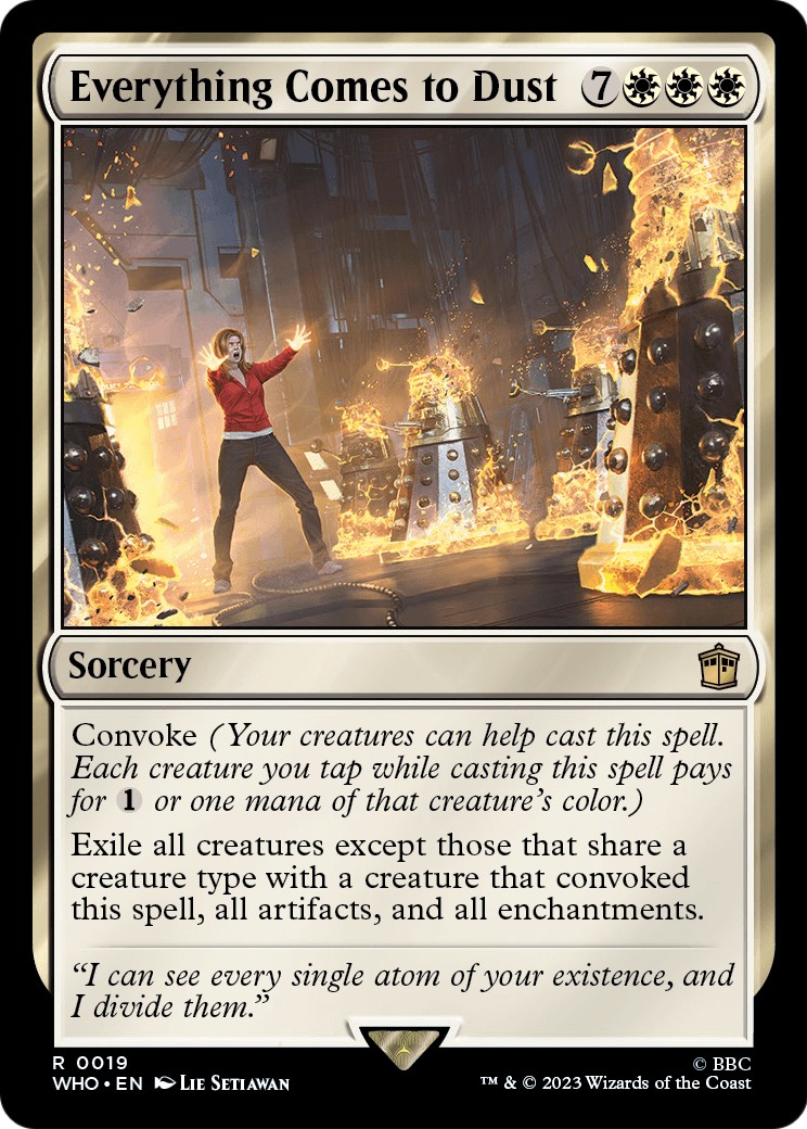 2023 Magic: The Gathering Doctor Who 2023 Magic: The Gathering Doctor Who #19 trading card