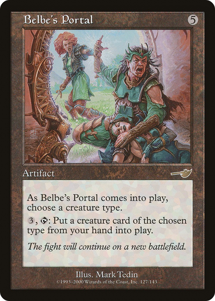 2000 Magic: The Gathering Nemesis 2000 Magic: The Gathering Nemesis #127 trading card