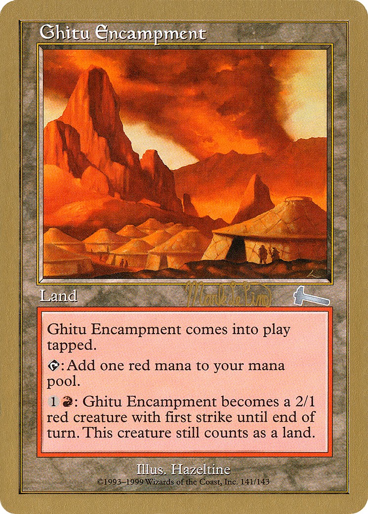 1999 Magic: The Gathering World Championship Decks 1999 Magic: The Gathering World Championship Decks #mlp141 trading card