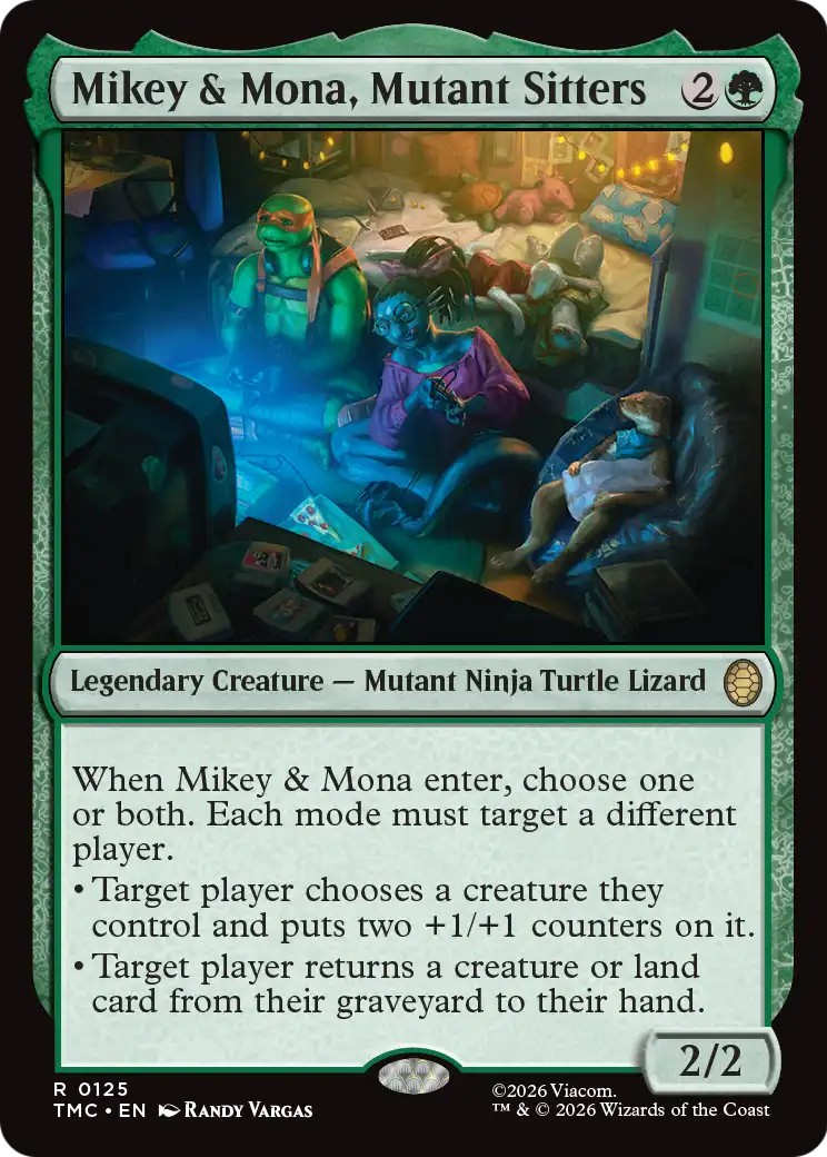 Mikey & Mona, Mutant Sitters - Image 1