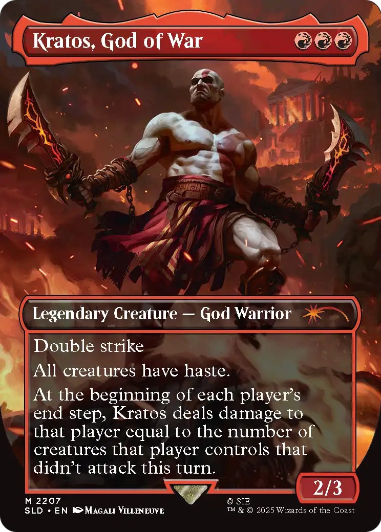 2025 Magic: The Gathering Secret Lair Drop 2025 Magic: The Gathering Secret Lair Drop #2207 trading card