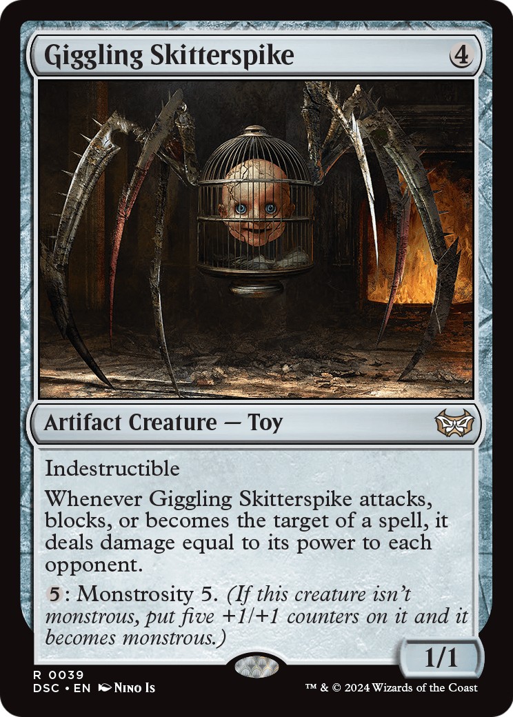 2024 Magic: The Gathering Duskmourn: House of Horror 2024 Magic: The Gathering Duskmourn: House of Horror #39 trading card