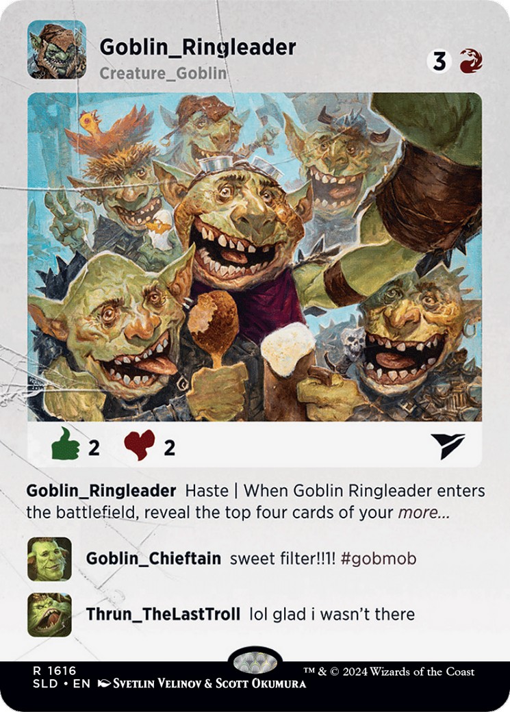2024 Magic: The Gathering Secret Lair Drop 2024 Magic: The Gathering Secret Lair Drop #1616 trading card