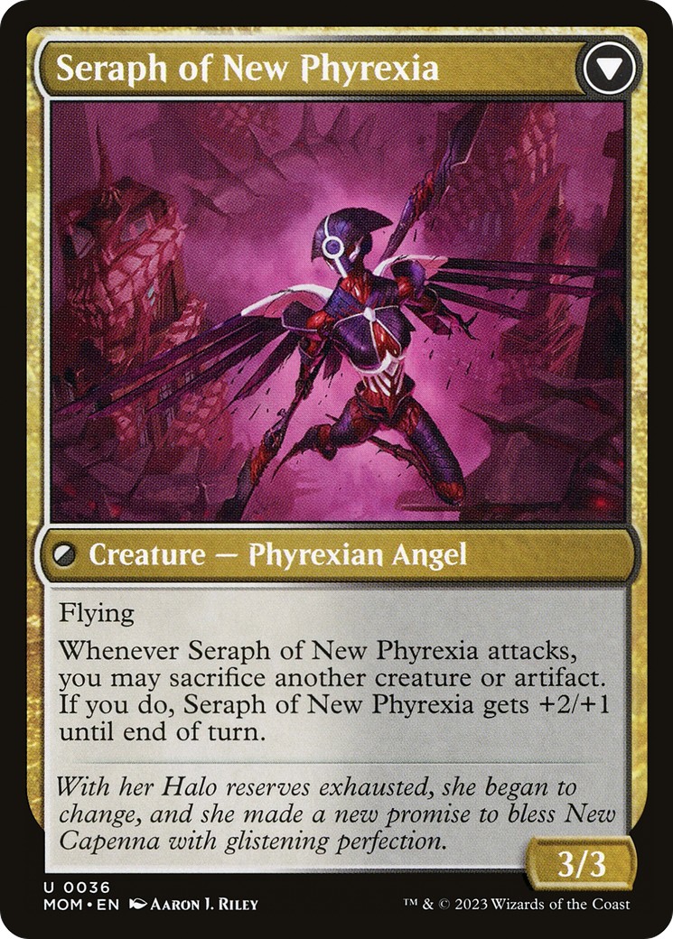 Seraph of New Capenna // Seraph of New Phyrexia thumbnail 2