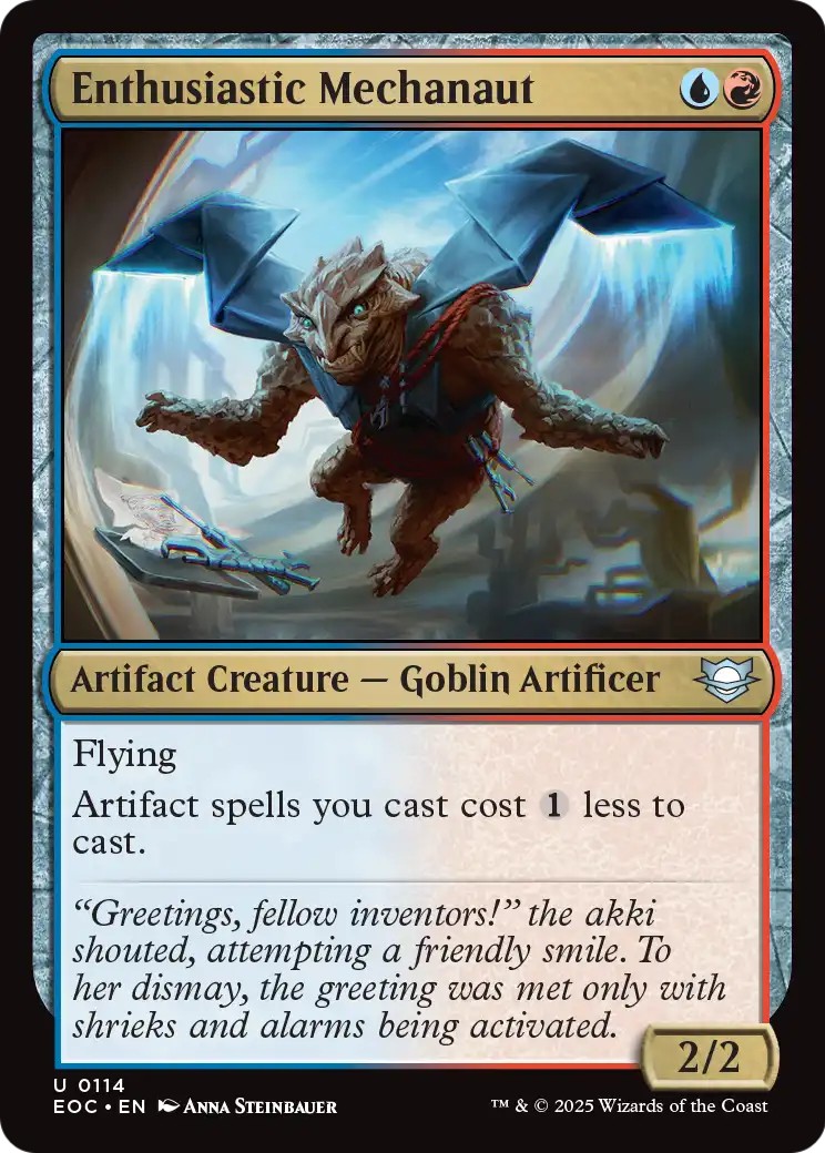 2025 Magic: The Gathering Edge of Eternities 2025 Magic: The Gathering Edge of Eternities #114 trading card