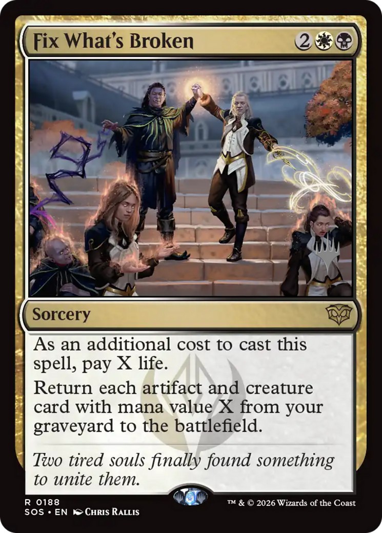 2026 Magic: The Gathering Secrets of Strixhaven Promos 2026 Magic: The Gathering Secrets of Strixhaven Promos #188p trading c