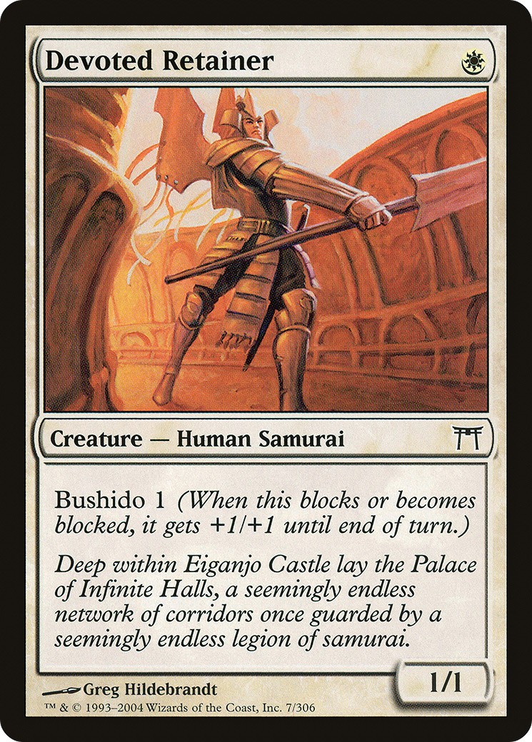 2004 Magic: The Gathering Champions of Kamigawa 2004 Magic: The Gathering Champions of Kamigawa #7 trading card