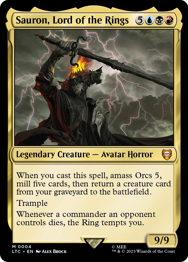 2023 Magic: The Gathering Tales of Middle-earth 2023 Magic: The Gathering Tales of Middle-earth #4 trading card
