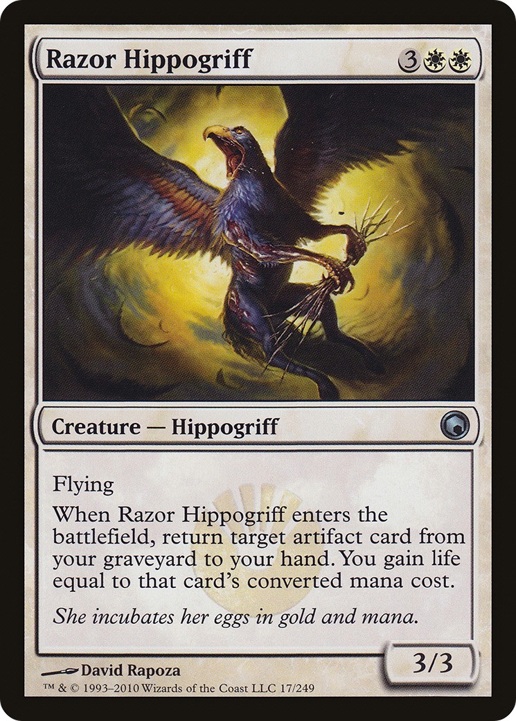 2010 Magic: The Gathering Scars of Mirrodin 2010 Magic: The Gathering Scars of Mirrodin #17 trading card