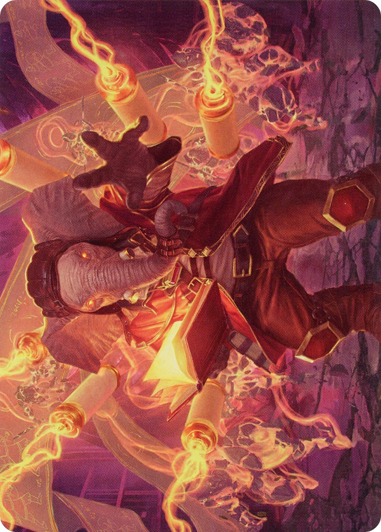 2023 Magic: The Gathering March of the Machine Art Series 2023 Magic: The Gathering March of the Machine Art Series #52 tradi