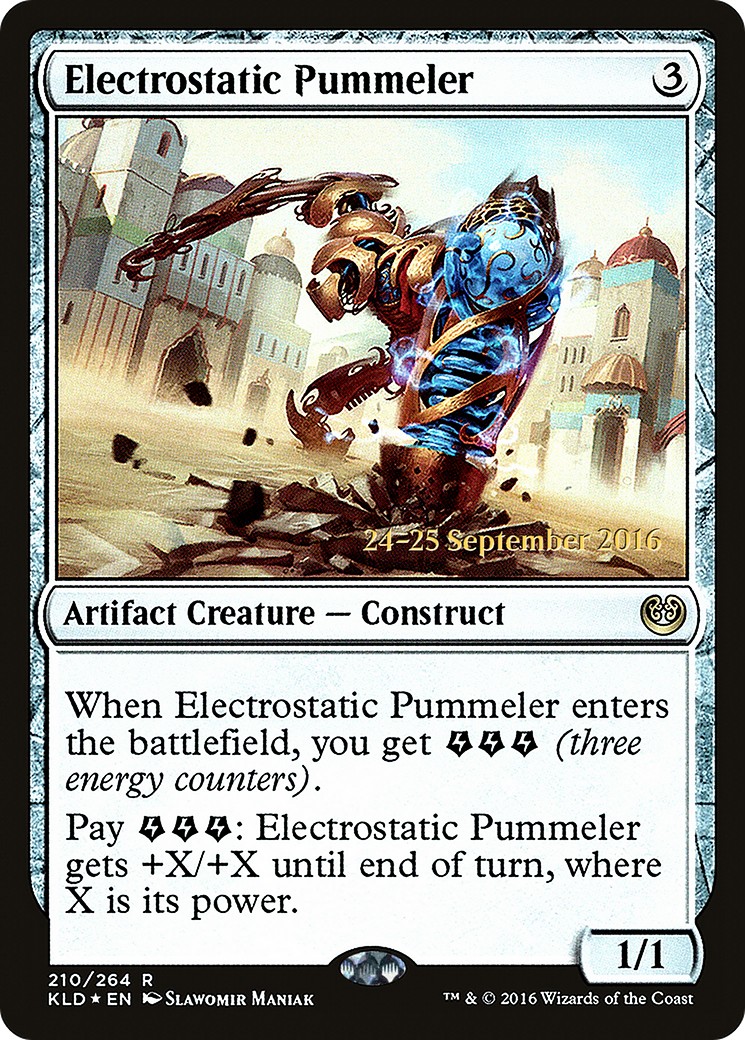 2016 Magic: The Gathering Kaladesh Promos 2016 Magic: The Gathering Kaladesh Promos #210s trading card