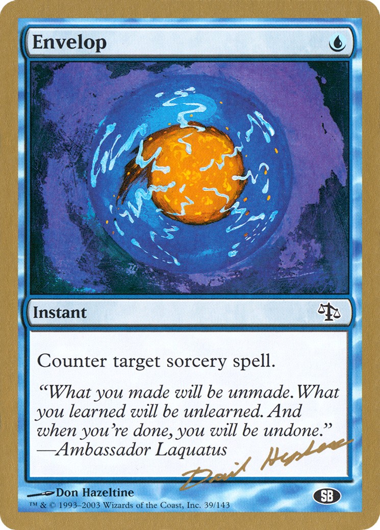 2003 Magic: The Gathering World Championship Decks 2003 Magic: The Gathering World Championship Decks #dh39sb trading card