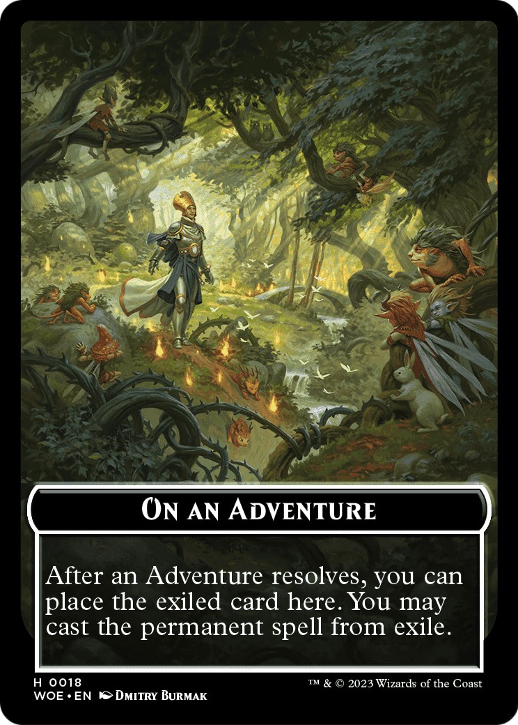 2023 Magic: The Gathering Wilds of Eldraine Tokens 2023 Magic: The Gathering Wilds of Eldraine Tokens #18 trading card