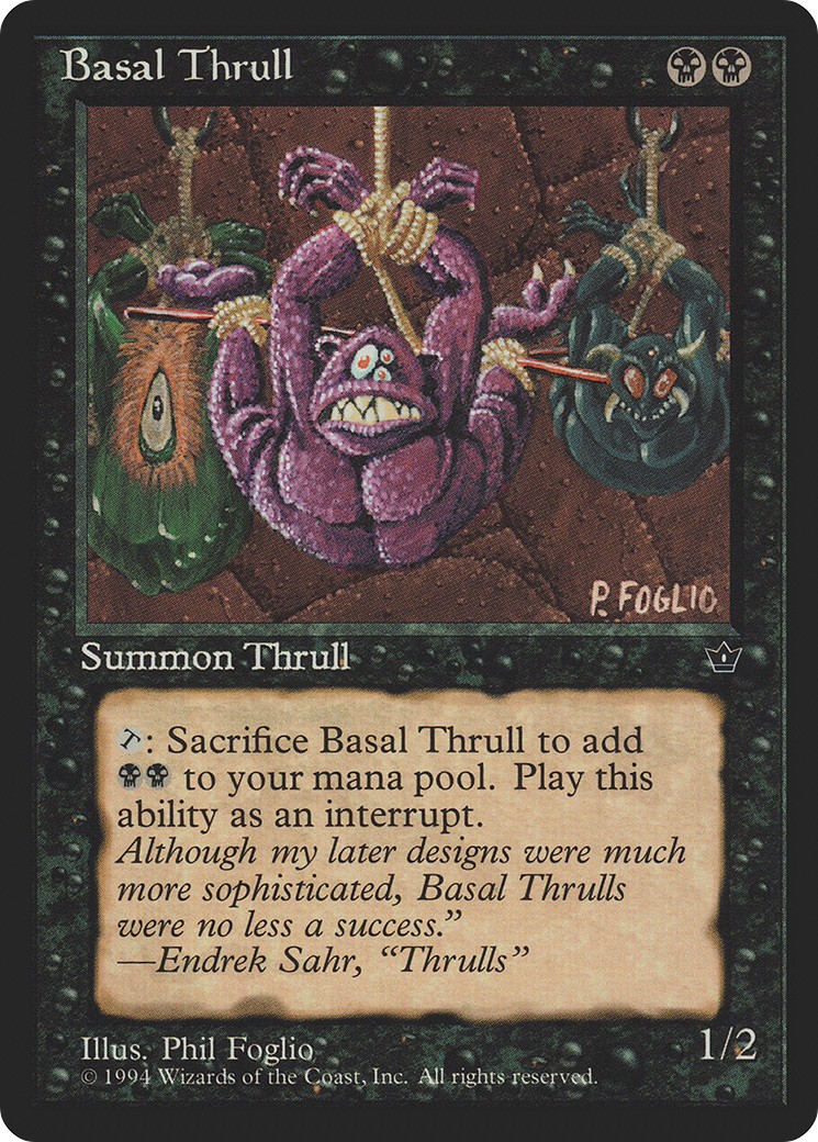 1994 Magic: The Gathering Fallen Empires 1994 Magic: The Gathering Fallen Empires #34b trading card