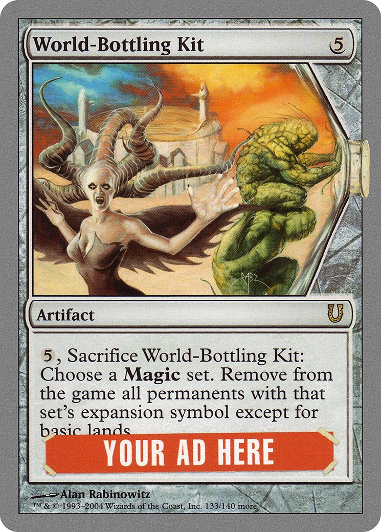 2004 Magic: The Gathering Unhinged 2004 Magic: The Gathering Unhinged #133 trading card
