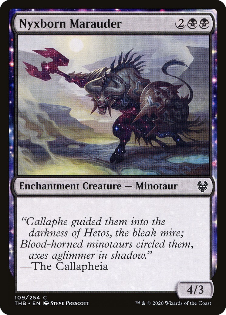 2020 Magic: The Gathering Theros Beyond Death 2020 Magic: The Gathering Theros Beyond Death #109 trading card