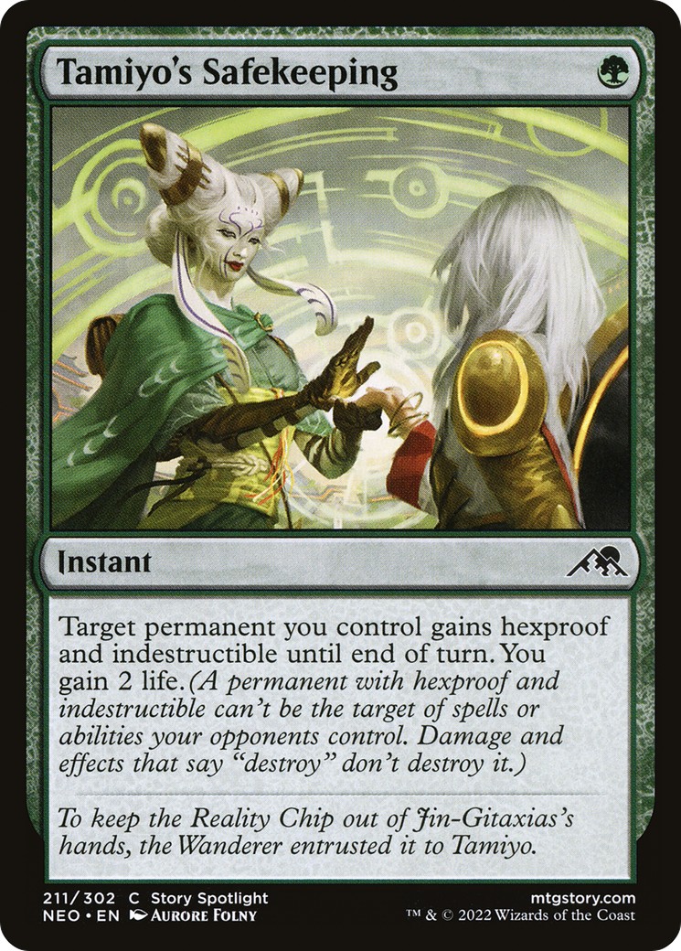 2022 Magic: The Gathering Kamigawa: Neon Dynasty 2022 Magic: The Gathering Kamigawa: Neon Dynasty #211 trading card