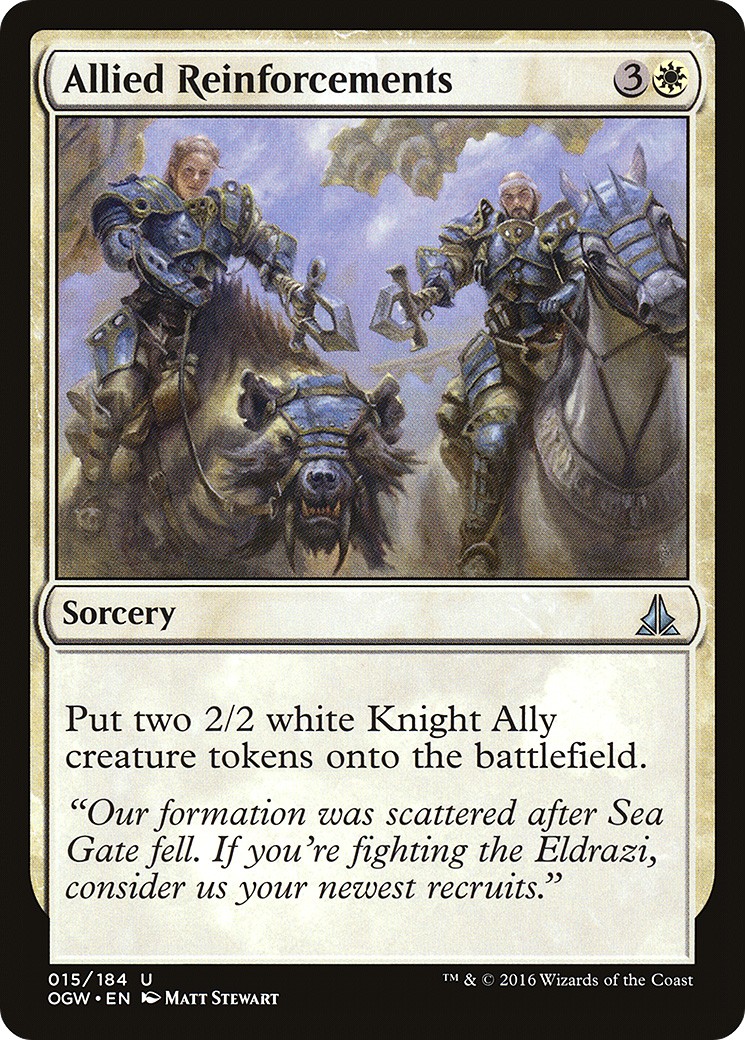 2016 Magic: The Gathering Oath of the Gatewatch 2016 Magic: The Gathering Oath of the Gatewatch #15 trading card