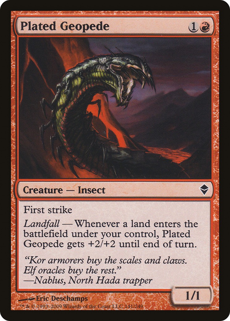 Plated Geopede - Image 1