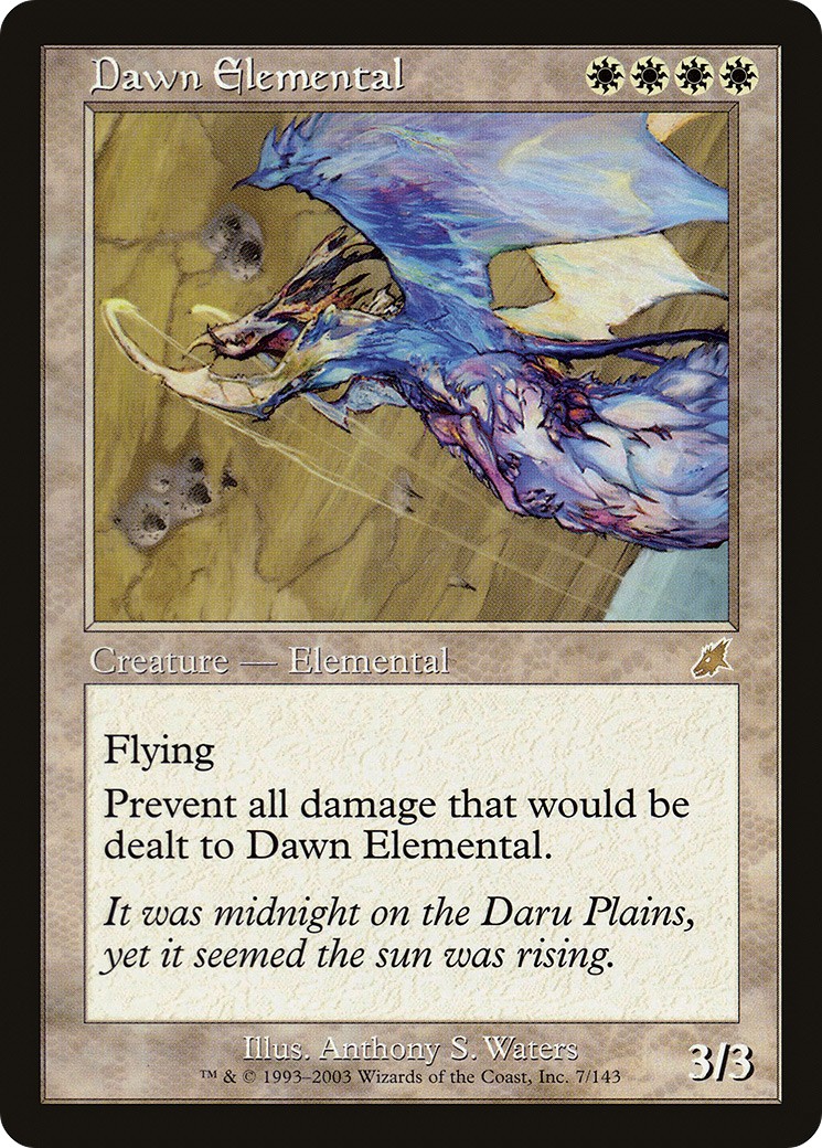 2003 Magic: The Gathering Scourge 2003 Magic: The Gathering Scourge #7 trading card