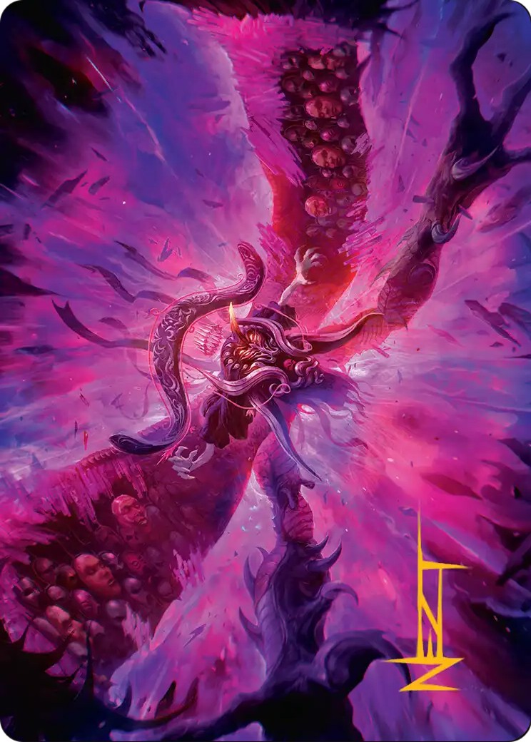 2025 Magic: The Gathering Final Fantasy Art Series Hades, Sorcerer of Eld // Hades, Sorcerer of Eld #12 trading card